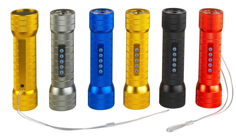 Card Reader Speaker Flashlight