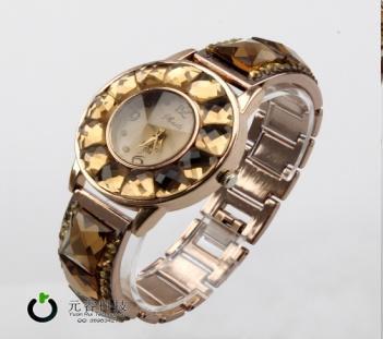 Fashion Women Glass Watch