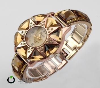 Fashion Women Glass Watch