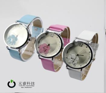 Women Stereoscopic Flower Fashion Watch